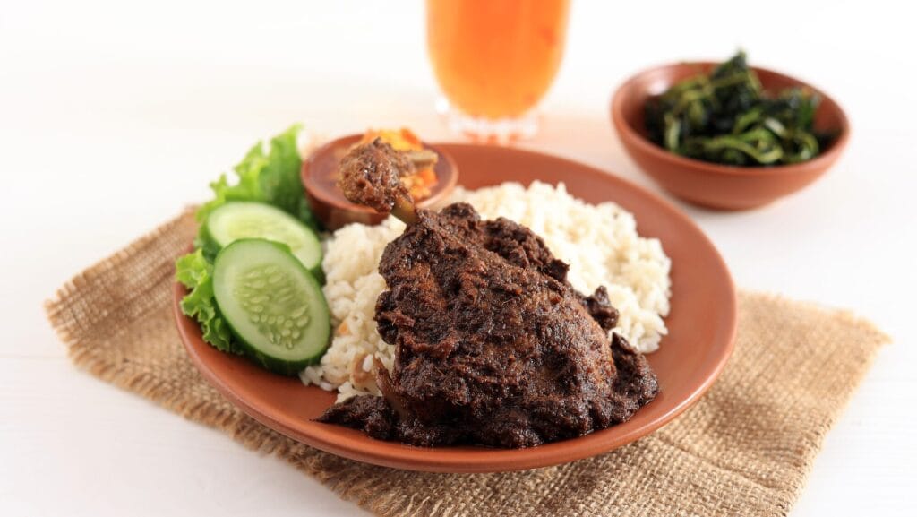 Bebek madura with rice jajandikitid Bebek madura with Rice