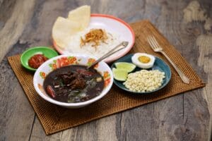 Kuliner Khas Surabaya Nasi Rawon Indonesian Black Beef Soup with Rice Jajandikitid