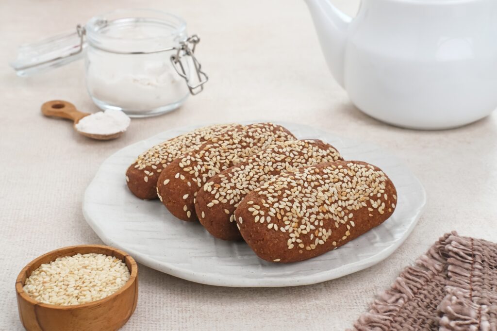 Roti gambang or ganjel rel is indonesian traditional snack jajandikitid Kuliner khas semarang Roti Gambang or Ganjel Rel is Indonesian traditional snack