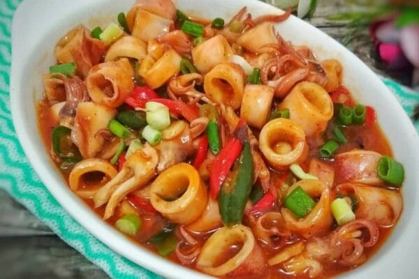 resep cumi saus padang