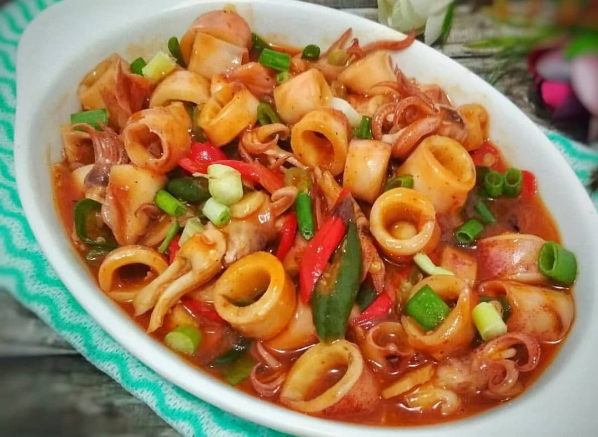 Resep Cumi Saus Padang Jajandikitid