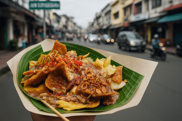 cungkring pak jumat, kuliner khas bogor