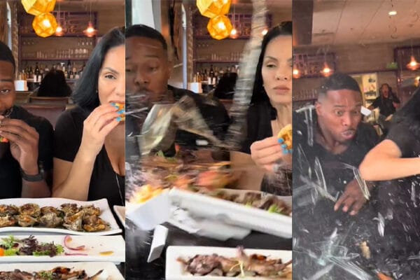 food vloger tertabrak saat sedang review