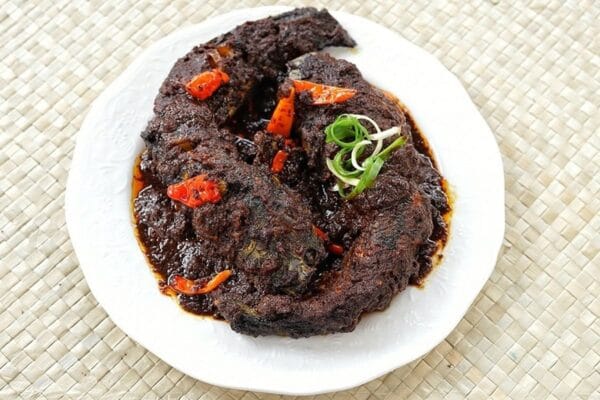 gabus pucung, kuliner khas betawi