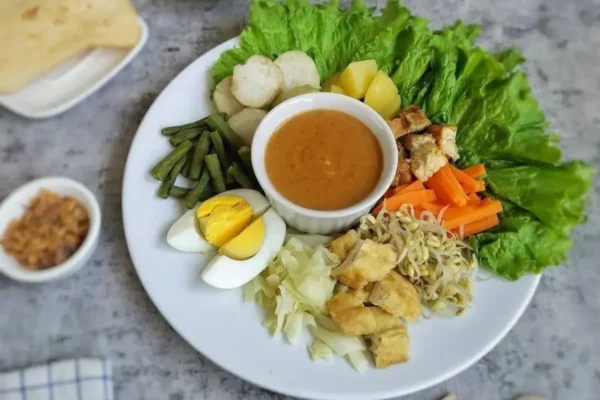 gado-gado, salad indonesia