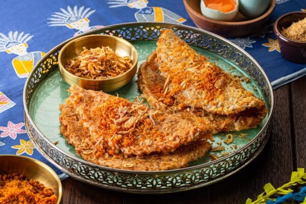 kerak telor, kuliner khas betawi