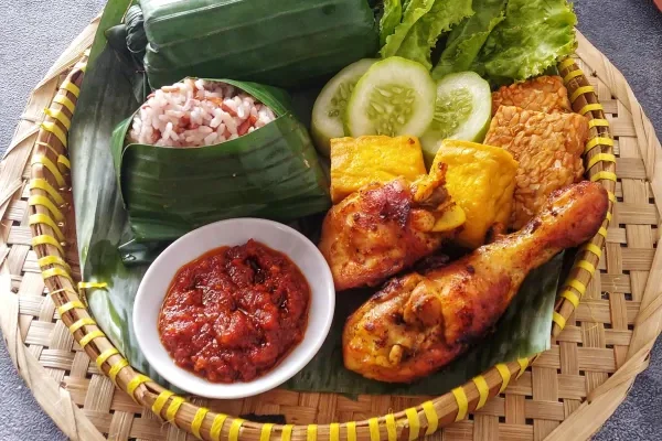 resep nasi timbel sederhana