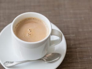 Minuman Saat Minuman Hujan Kopi Susu Hangat Jajandikitid