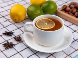 Minuman Saat Minuman Hujan Lemon Tea Hangat Jajandikitid