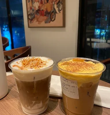 three o'clock kopi kelapa dan kopi telur vietnam